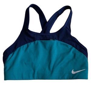 ‎Nike Women's Pro Classic Swoosh Modern Dri-Fit Sports Bra Size Small